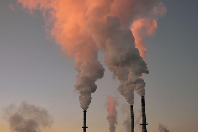 environment, industry, industrial smoke, smog, smoke, steam, evening sky, air pollution, air pollution, air pollution, air pollution, air pollution